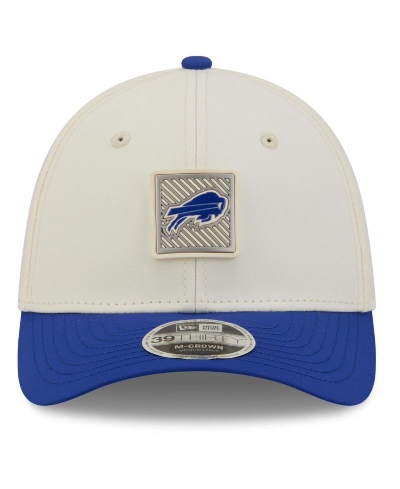 Men's Cream/Royal Buffalo Bills 2026 NFL Training Camp 39THIRTY Flex Hat