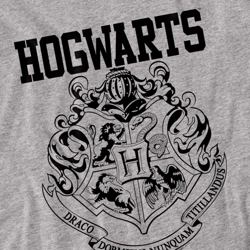 Men's Hogwarts Graphic Athletic T-Shirt