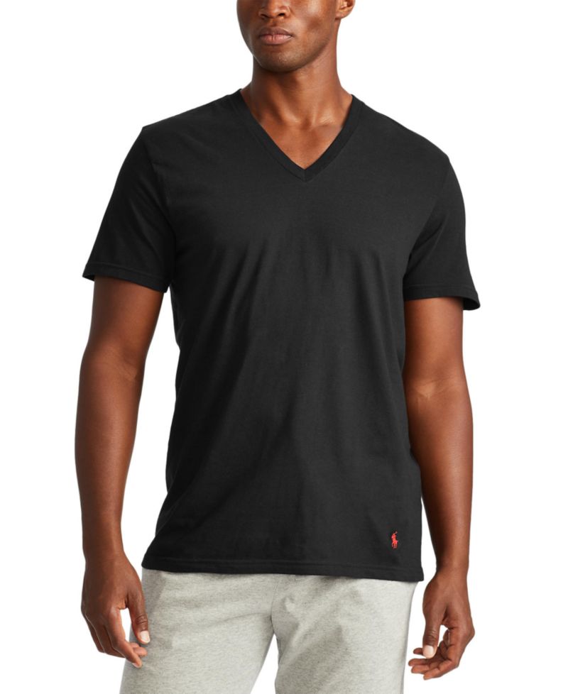 Men's Big and Tall 3-Pack V-Neck Undershirts