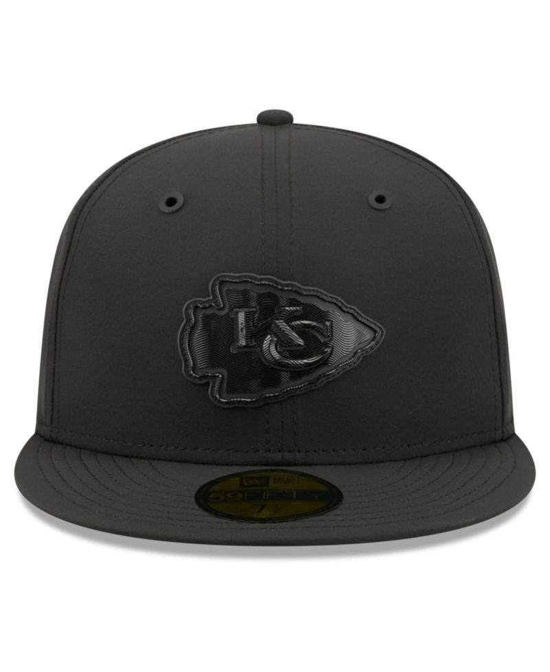 Men's Black Kansas City Chiefs 2026 Sideline 59FIFTY Fitted Hat