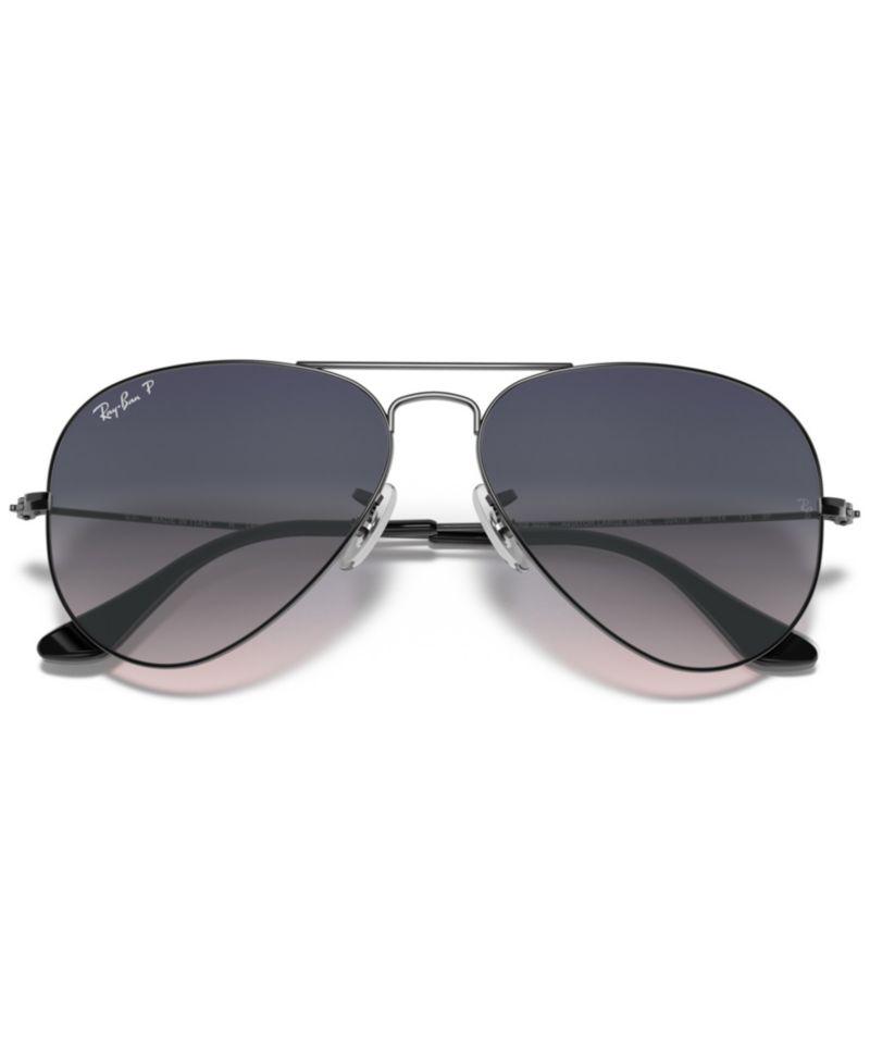 Polarized Unisex Sunglasses, RB3025 AVIATOR GRADIENT