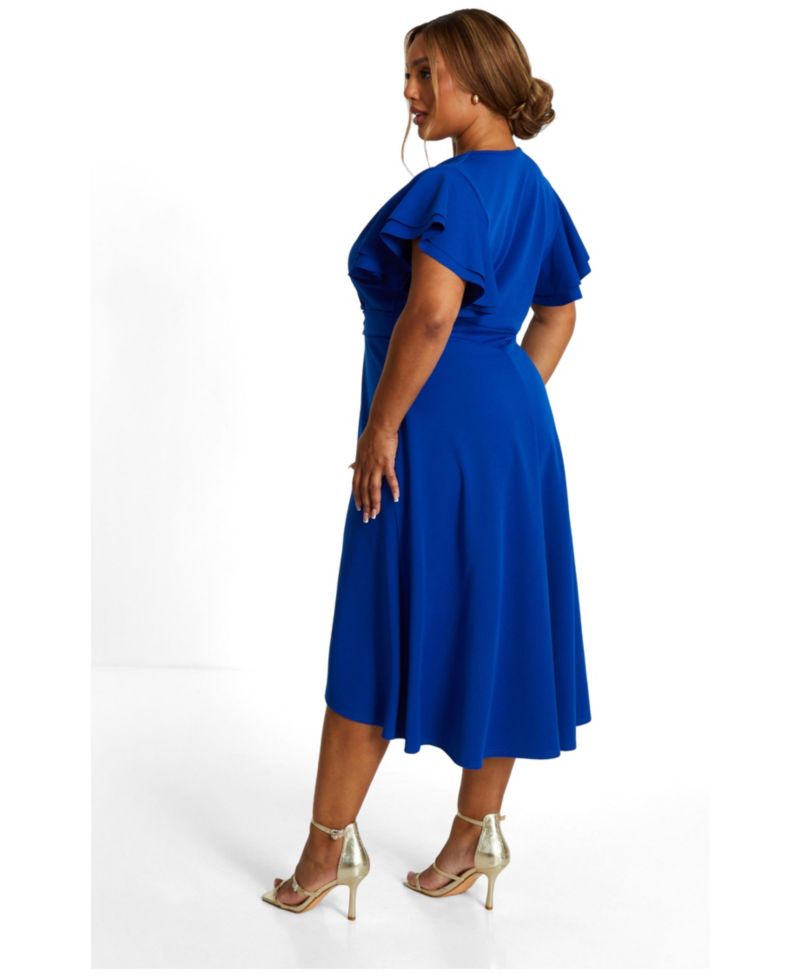 Women's Plus Size Dip Hem Dress