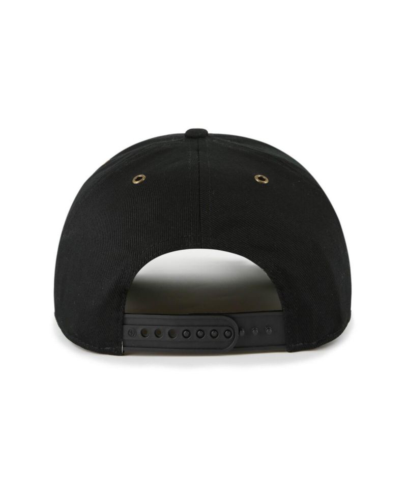 Men's Black Boston Bruins Old Time Hockey Rafter Sure Shot Hitch Adjustable Hat