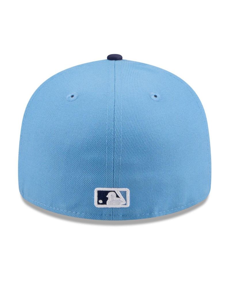 Men's Light Blue/Navy Tampa Bay Rays 2026 Spring Training Low Profile 59FIFTY Fitted Hat