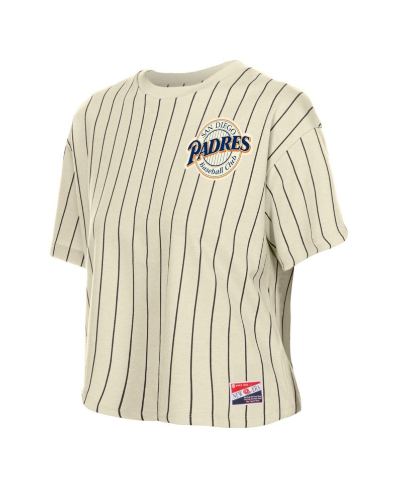 Women's San Diego Padres Boxy Cropped T-Shirt