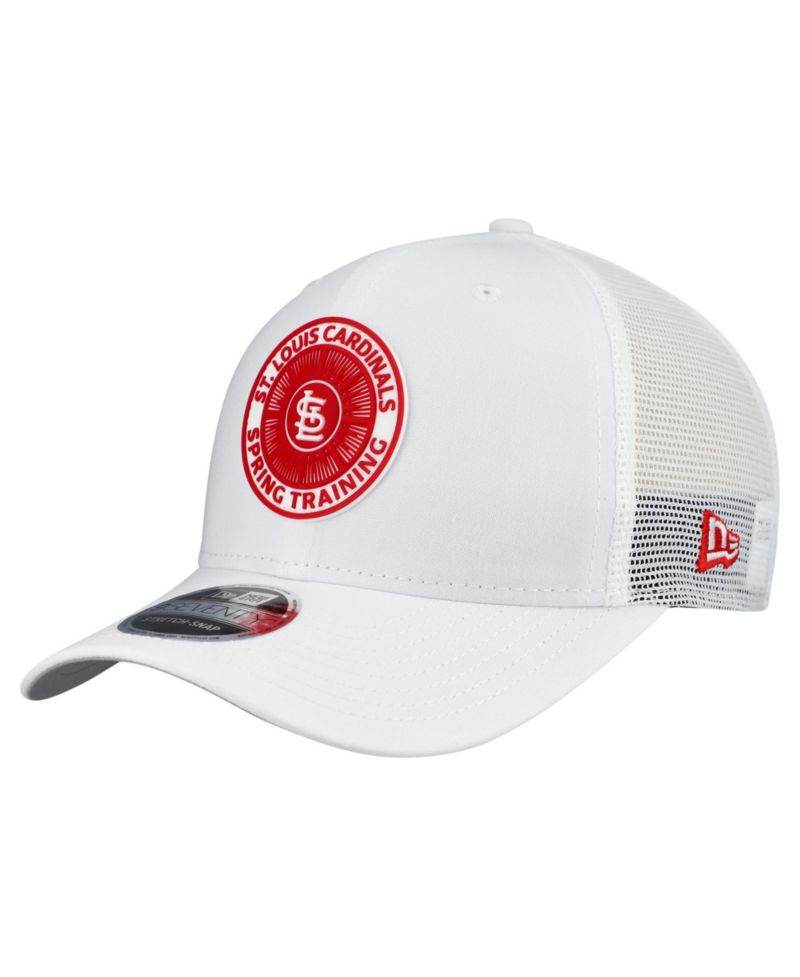 Men's White St. Louis Cardinals 2026 Spring Training Fan Pack 9SEVENTY Adjustable Trucker Hat