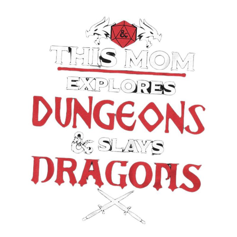 Men's Dungeons Dragons Mother's Day Slay Dragons T-Shirt