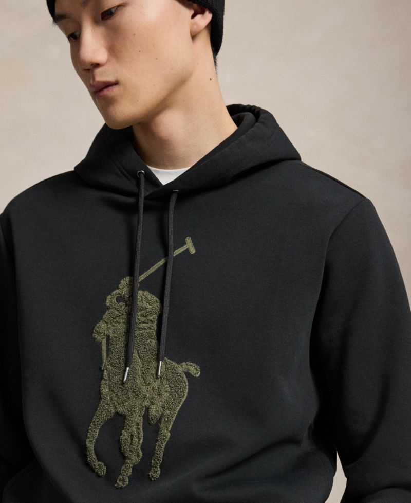 Men's Big Pony Double-Knit Hoodie