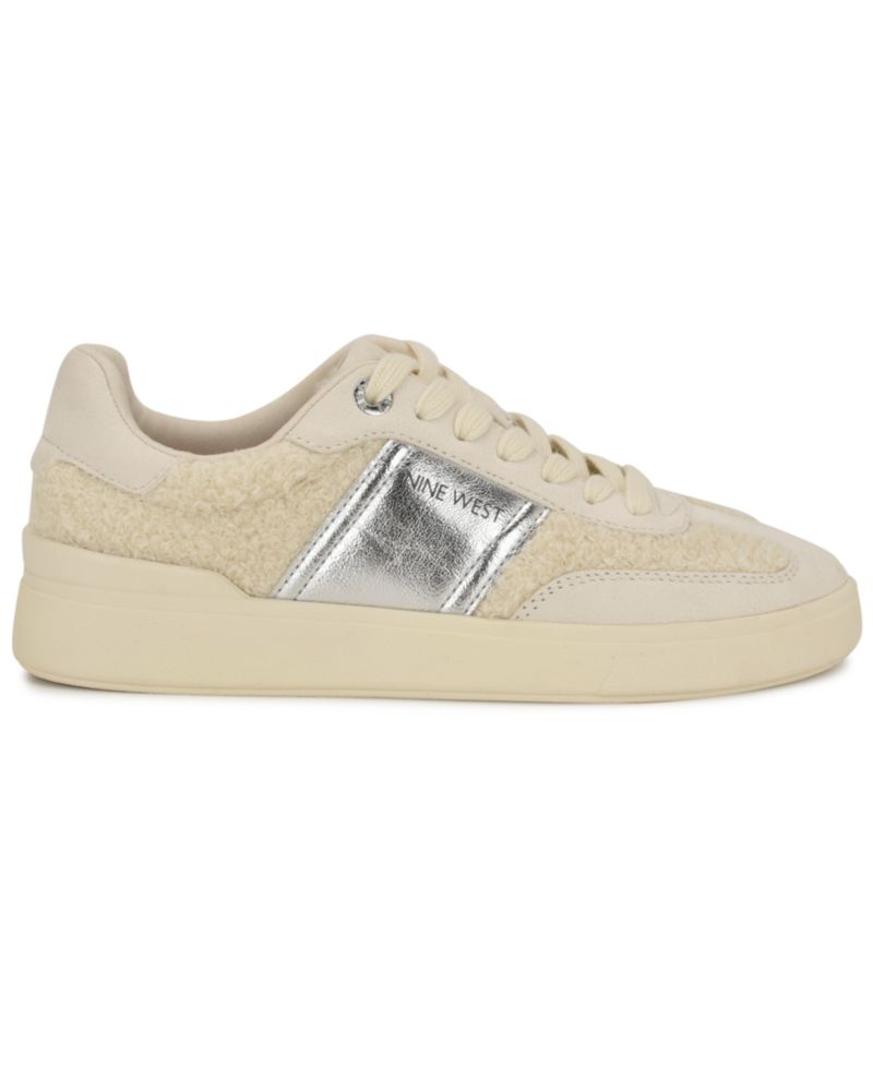 Linehan Round Toe Lace-Up Sneakers