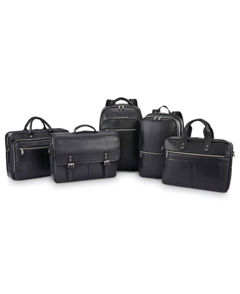 Classic Leather Slim Backpack