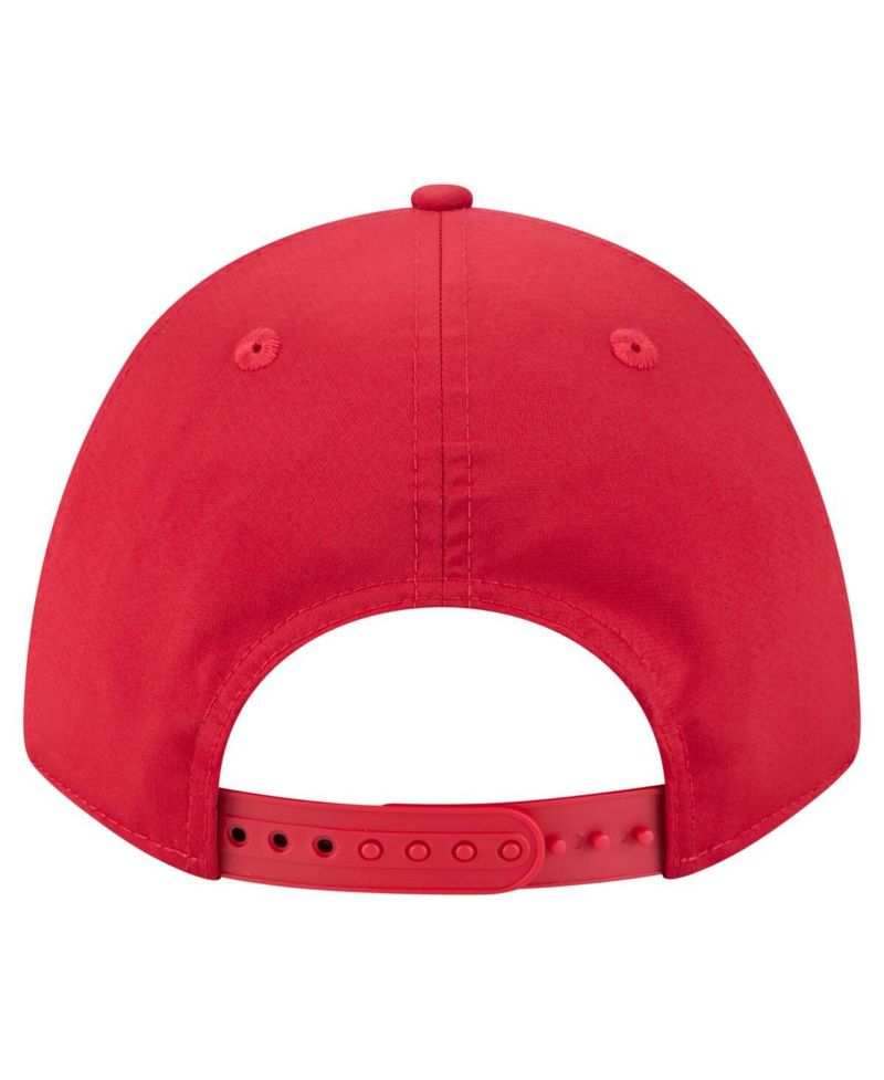 Men's White/Scarlet San Francisco 49ers Adventure Gradient 9FORTY M-Crown A-Frame Adjustable Hat