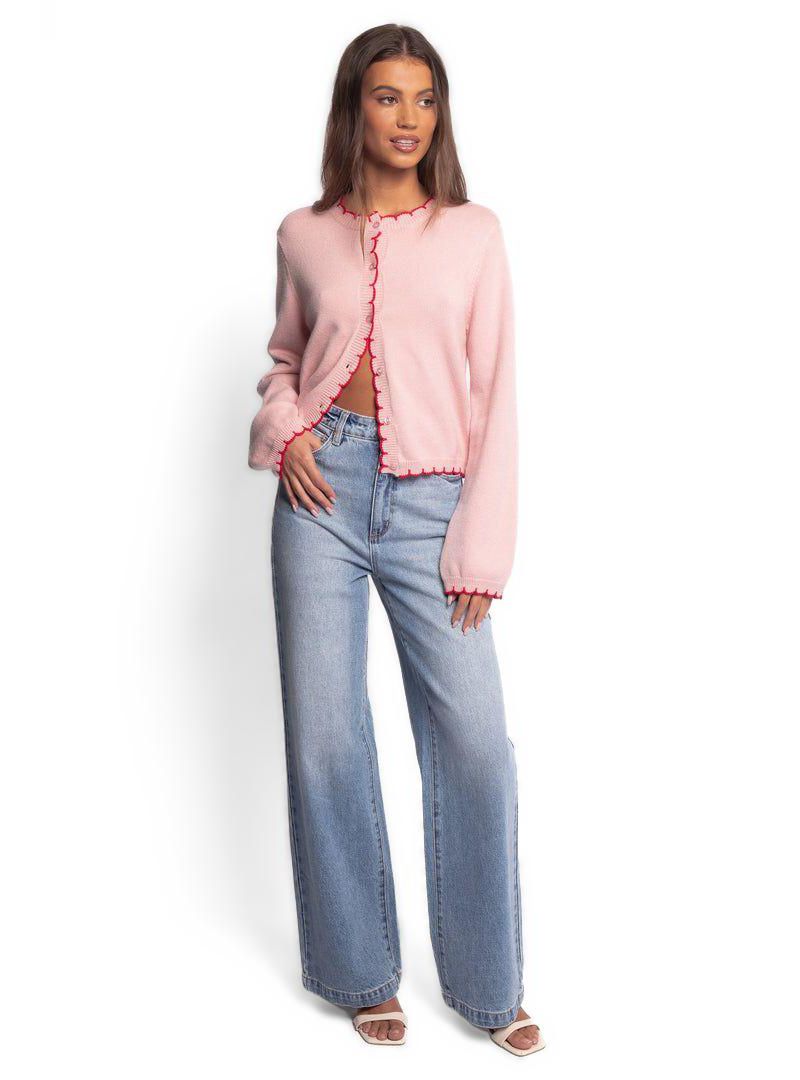 Women's Payton Scallop Cardigan
