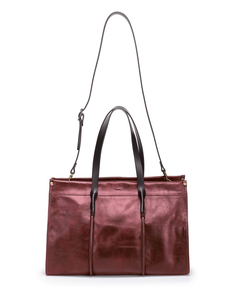 Women's Genuine Leather Spring Hill Duffel Bag