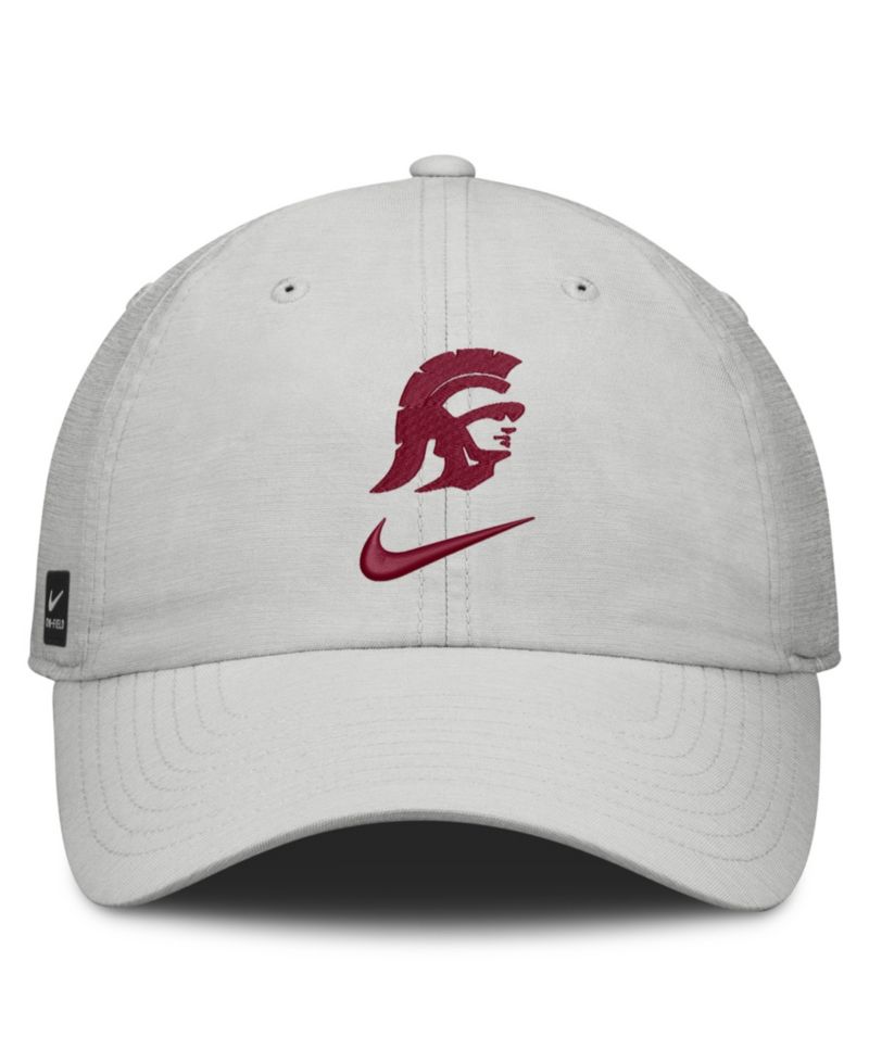 Men's and Women's Gray USC Trojans 2026 On-Field Gameday Club Adjustable Hat