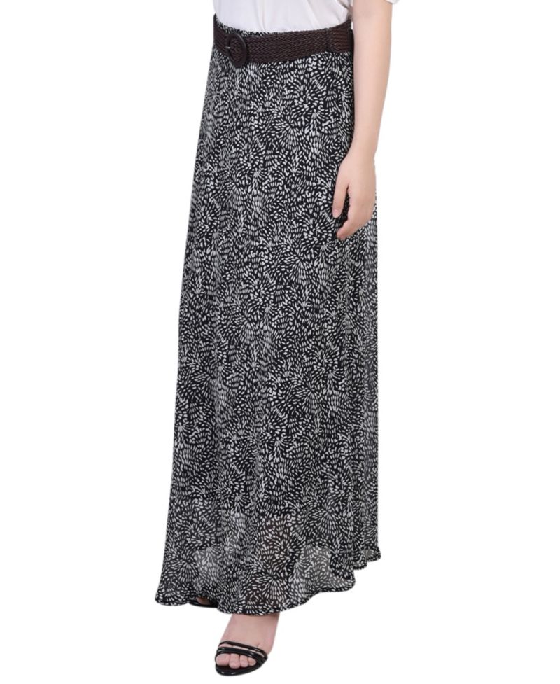 Petite Chiffon Maxi Skirt