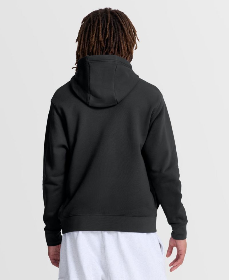 Men's Black Cincinnati Reds 1975 Cooperstown Collection Legacy Color-Block Hoodie