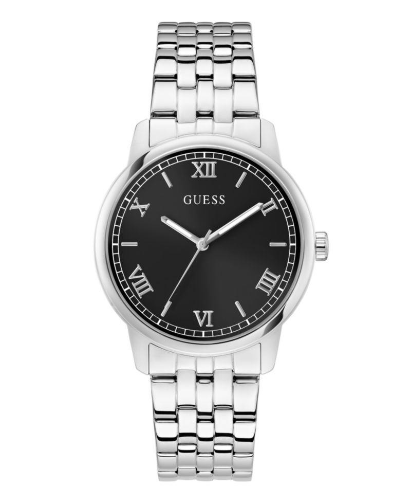 Men's Silver-Tone Analog Watch, 40mm