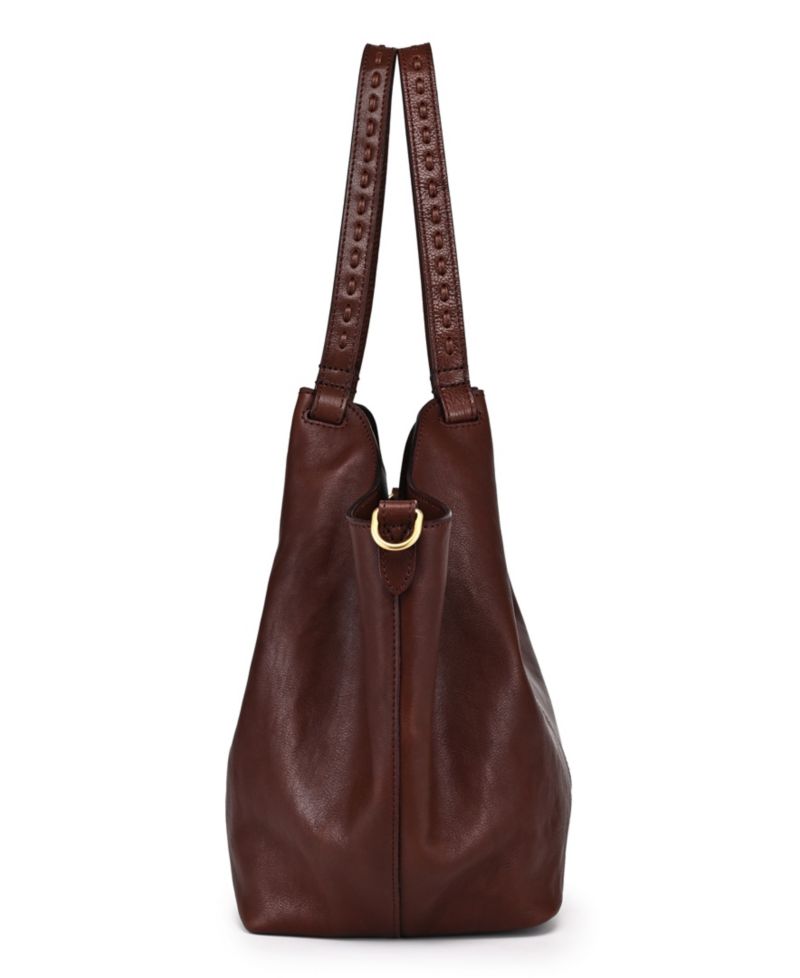 Magnolia Small Leather Tote Handbag