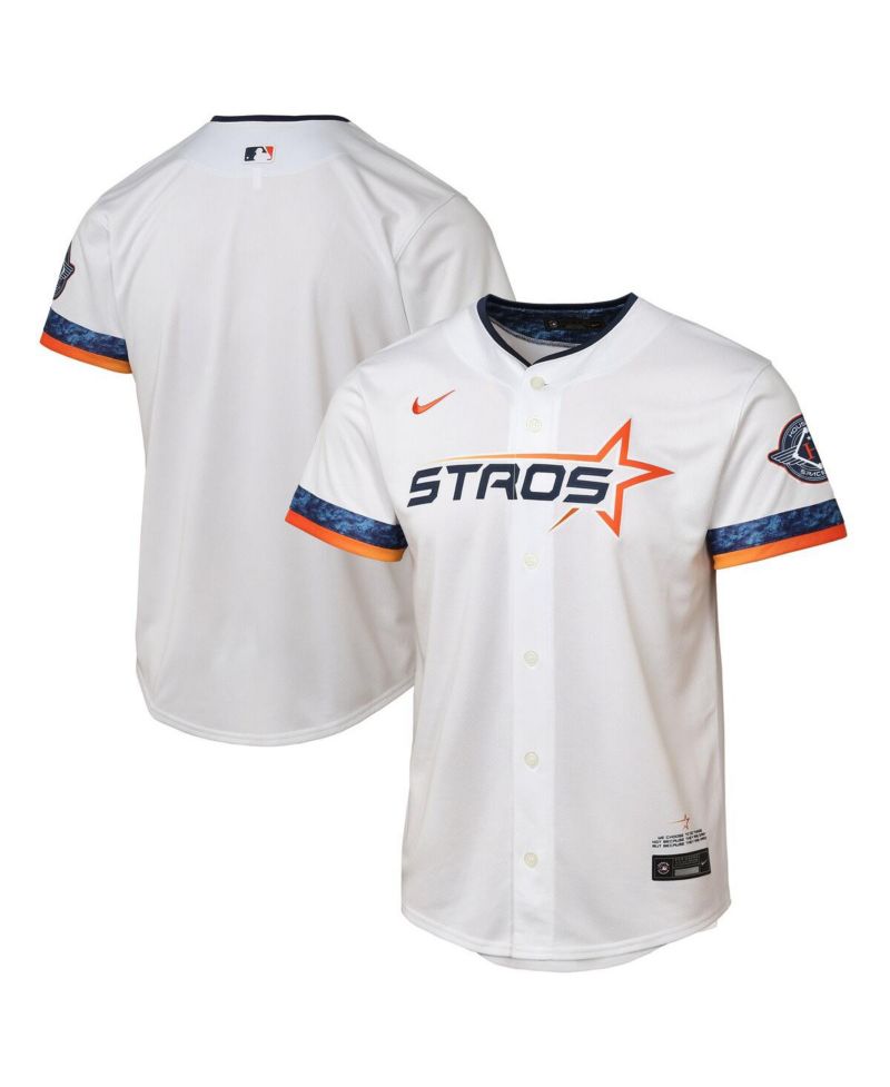 Big Boys and Girls White Houston Astros 2025 City Connect Limited Jersey