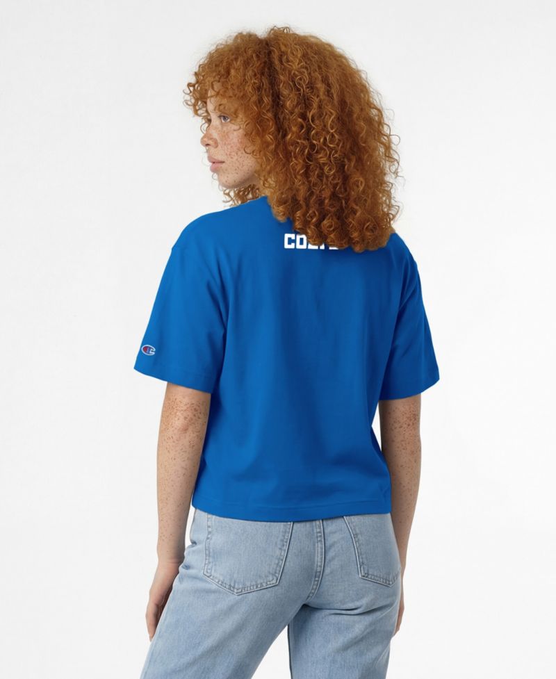 Women's Royal Indianapolis Colts Disney X Champion All Star T-Shirt