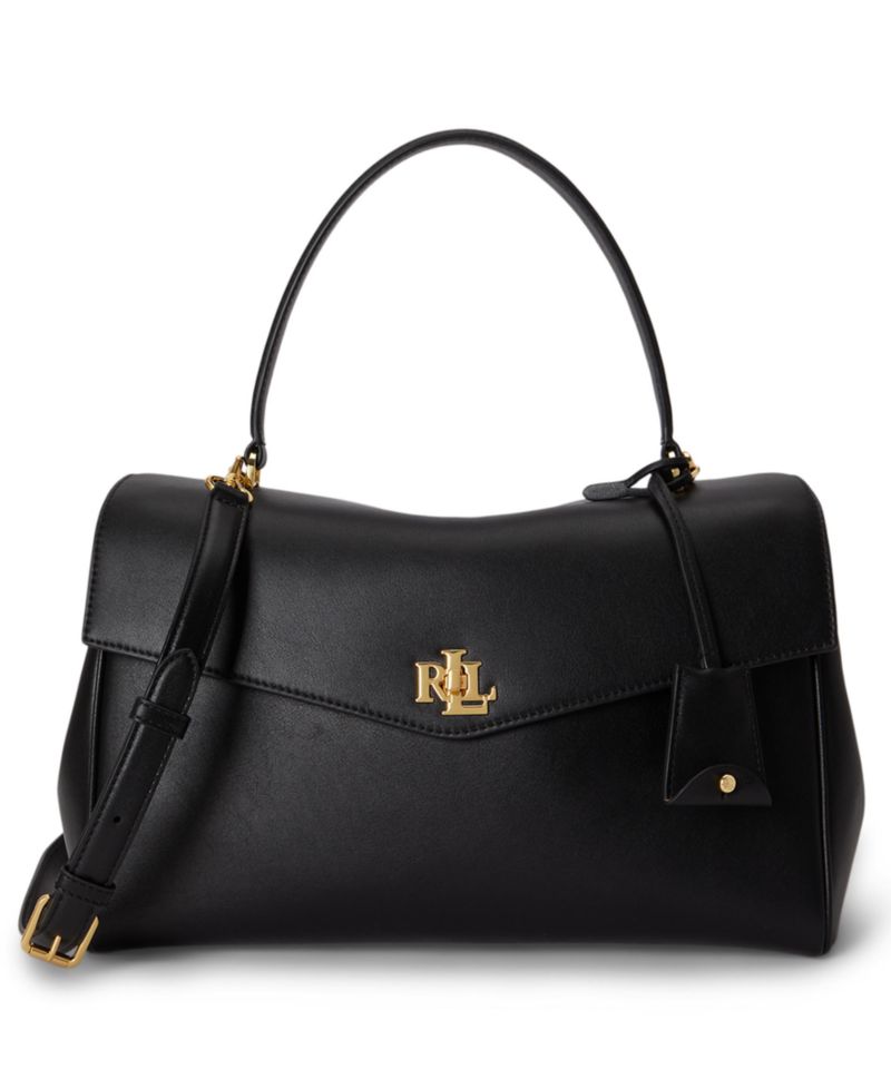 Farrah Soft Leather Medium Satchel Bag