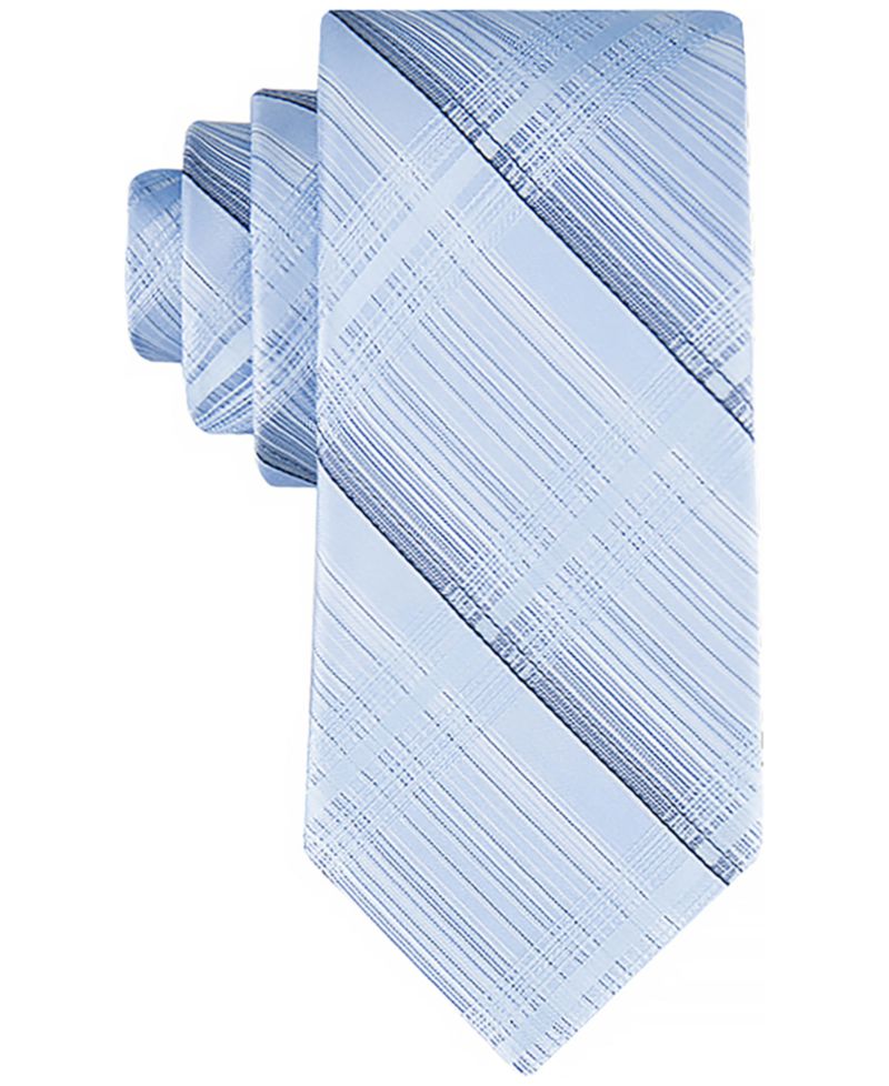 Men's Ansel Shaded Plaid Tie