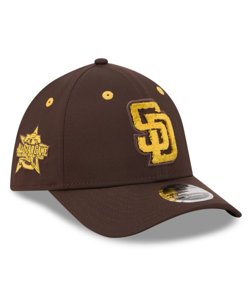 Men's Brown San Diego Padres 2026 MLB All-Star Game Workout 39THIRTY M-Crown Flex Hat