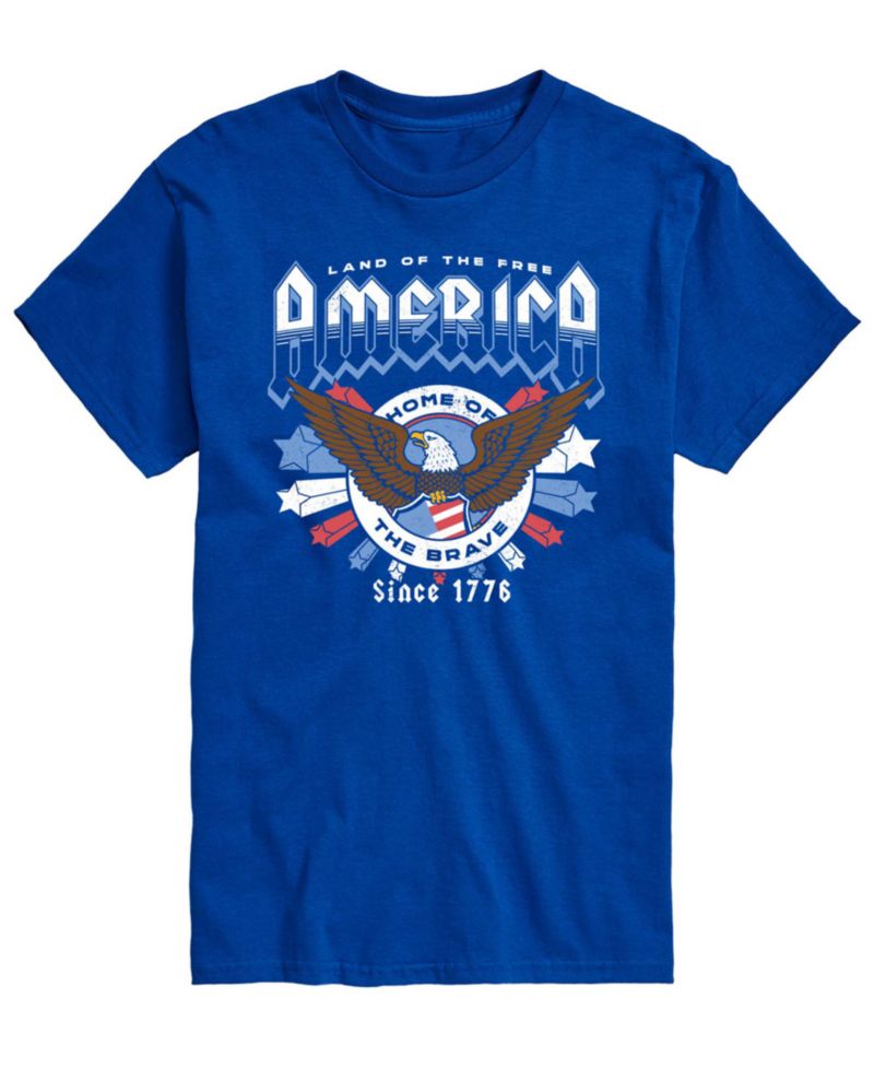 Men's America Rock Short-Sleeve Graphic T-Shirt