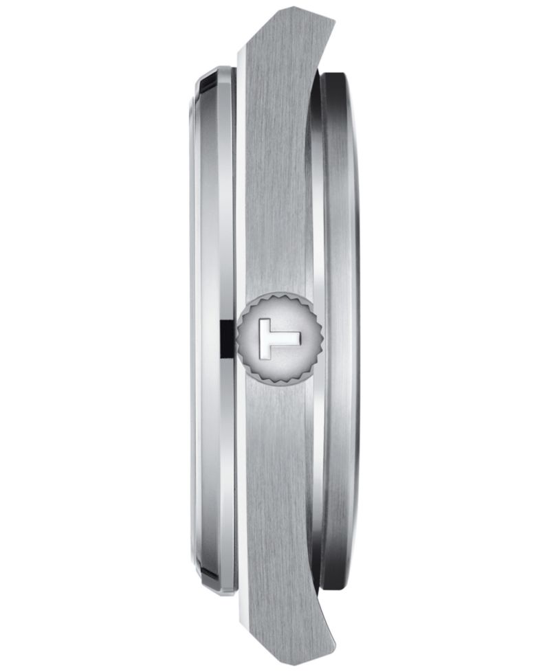 Unisex PRX Silver-Tone Stainless Steel Bracelet Watch 35mm