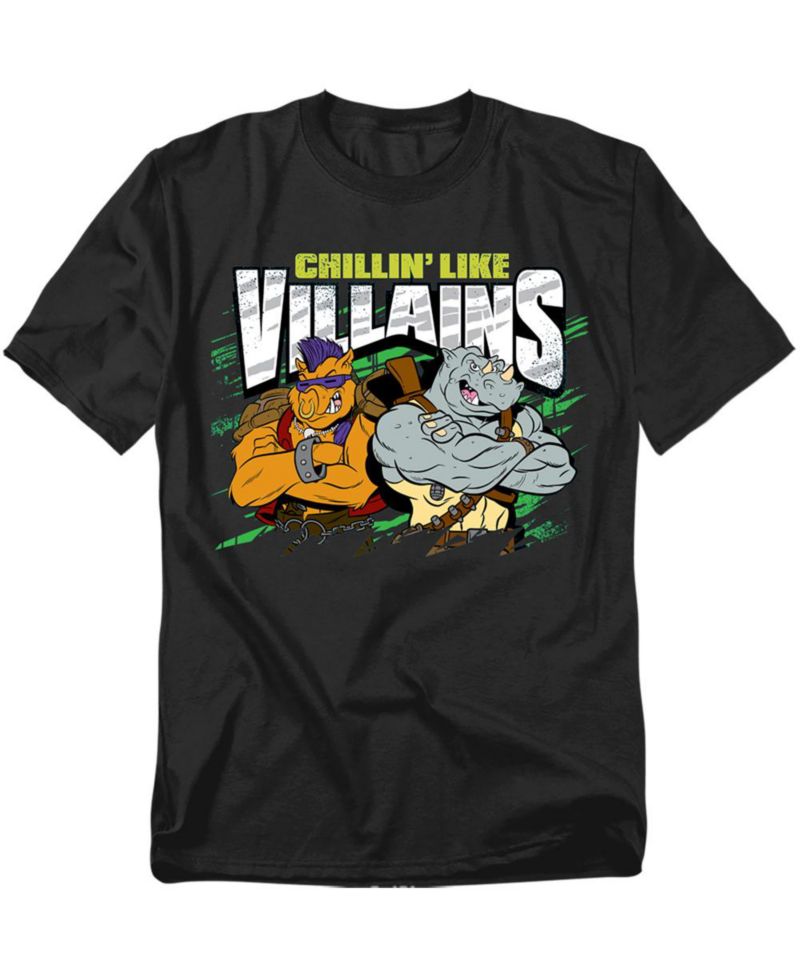 Big & Tall TMNT Chillin Like Villains T-Shirt