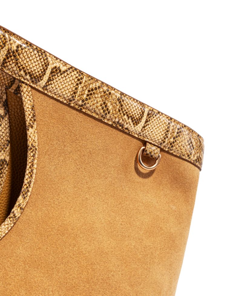 Lucy Buckle Tote Handbag