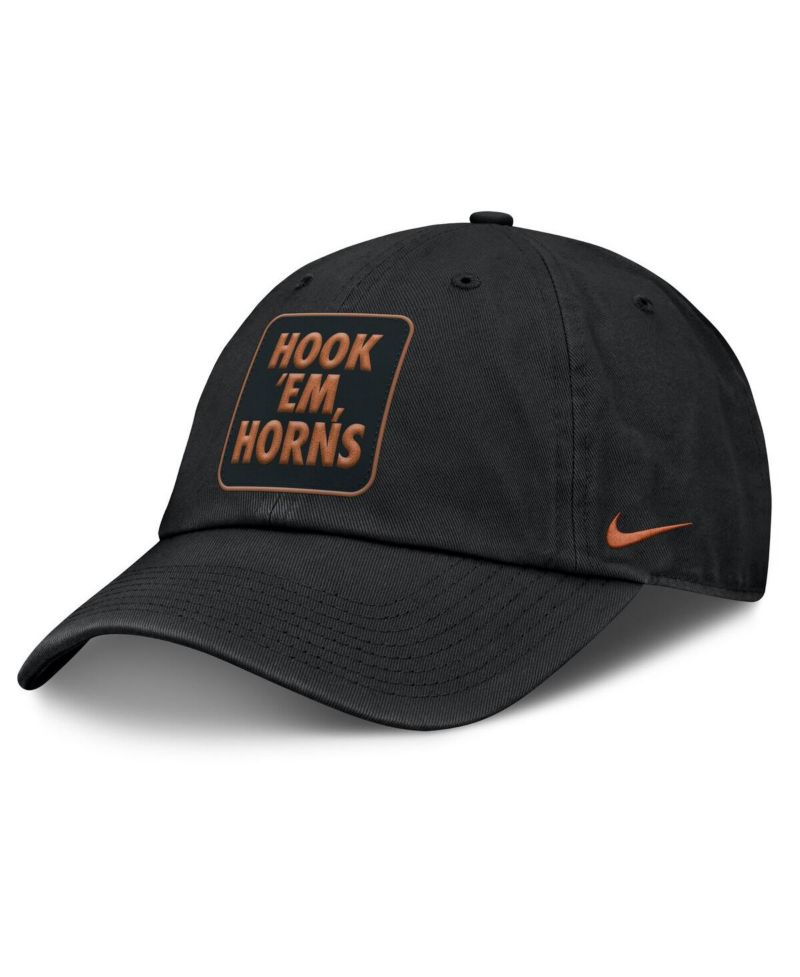 Men's Black Texas Longhorns Local Club Adjustable Hat