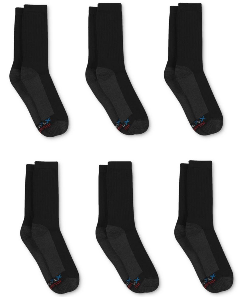 Men's 6-Pk. Ultimate Xtemp Ultra Cushion Crew Socks