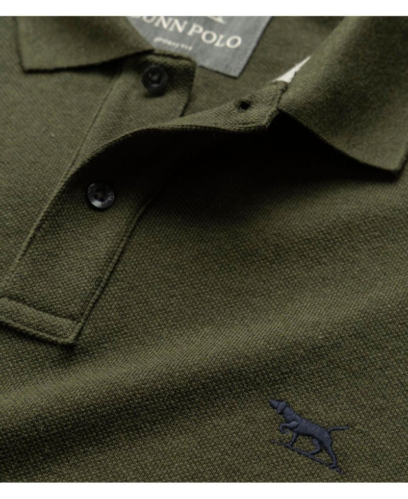 Men's Long Sleeves Gunn Cotton Polo Shirts
