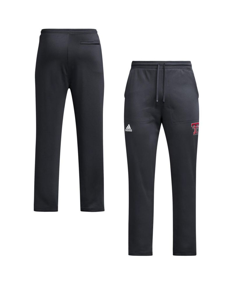 Men's Black Texas Tech Red Raiders Open Hem AEROREADY Pants