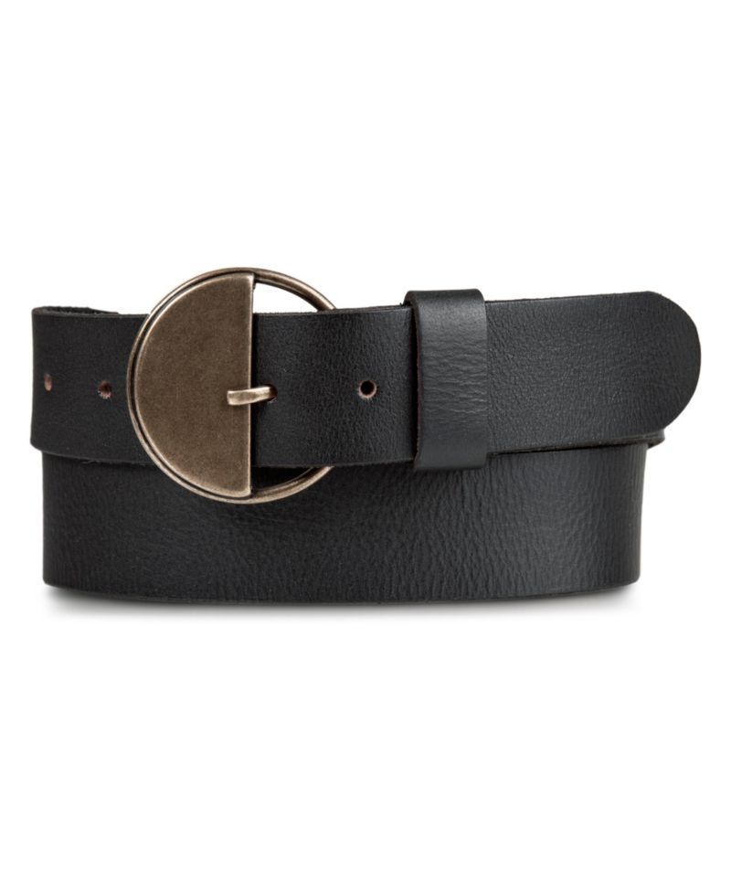Women's Half Circle Statement Buckle Belt