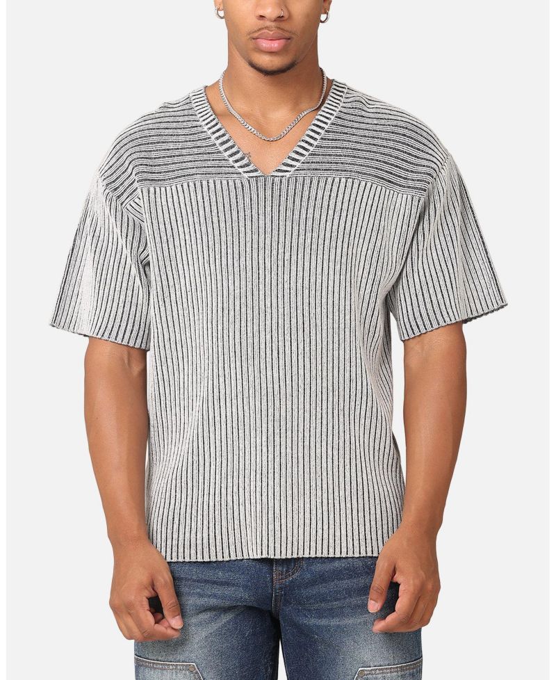 Men's Knitted Football Jersey