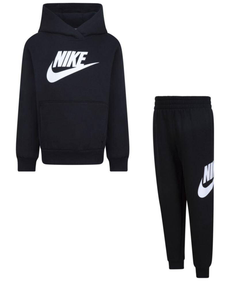 Boys' 2T-7 Fleece Logo Hoodie and Sweatpants, 2-Piece Set