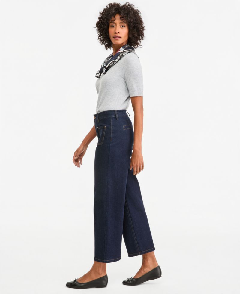 Women's Lexington Wide-Leg Ankle Jeans
