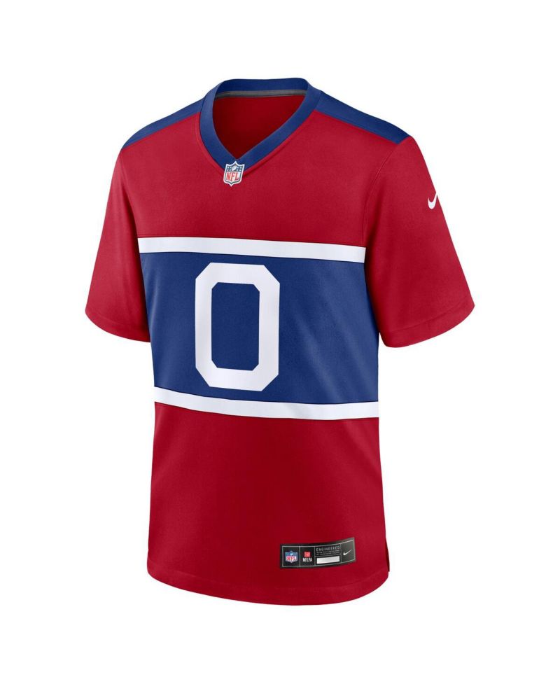 Big Boys and Girls Brian Burns Century Red New York Giants Alternate Player Game Jersey