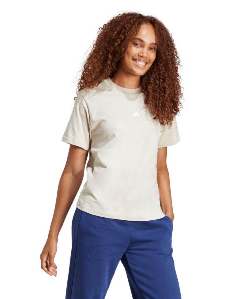 Plus Size Short-Sleeve Cotton Crewneck Logo T-Shirt