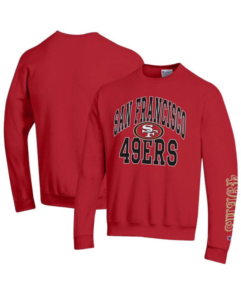 Men's San Francisco 49ers Powerblend Fleece Pullover Sweatshirt