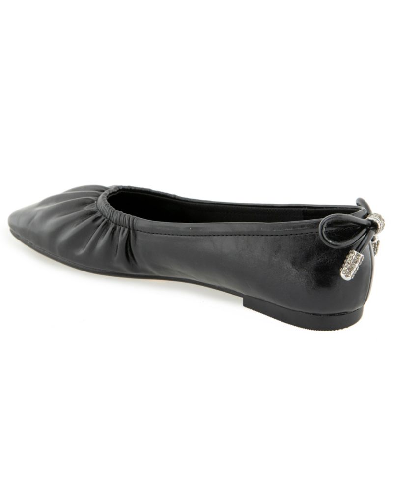 Women's Max Ruched Ballet Slip-On Flats