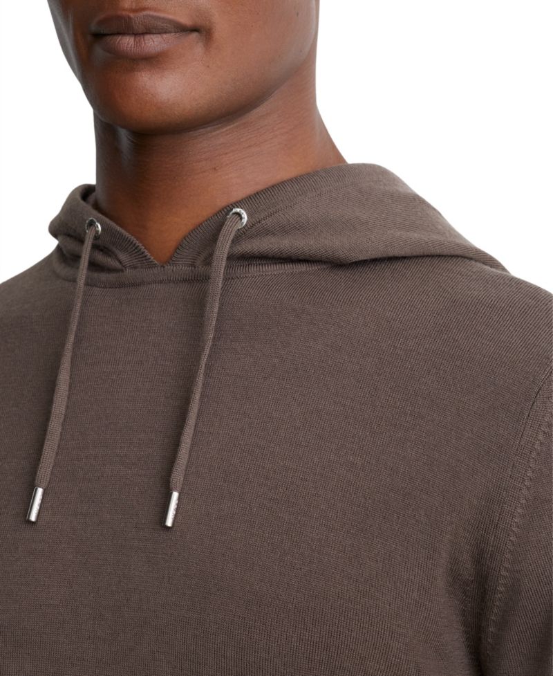Men's Holland Merino Wool Slim-Fit Long-Sleeve Hoodie