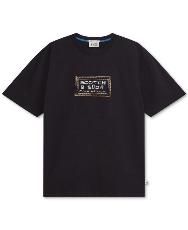 Men's Embroidered Tile Logo T-Shirt