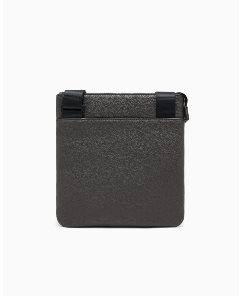 Men's Taping Flat Crossbody Bag