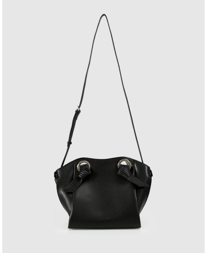 Heart Of Gold Leather Shoulder Bag