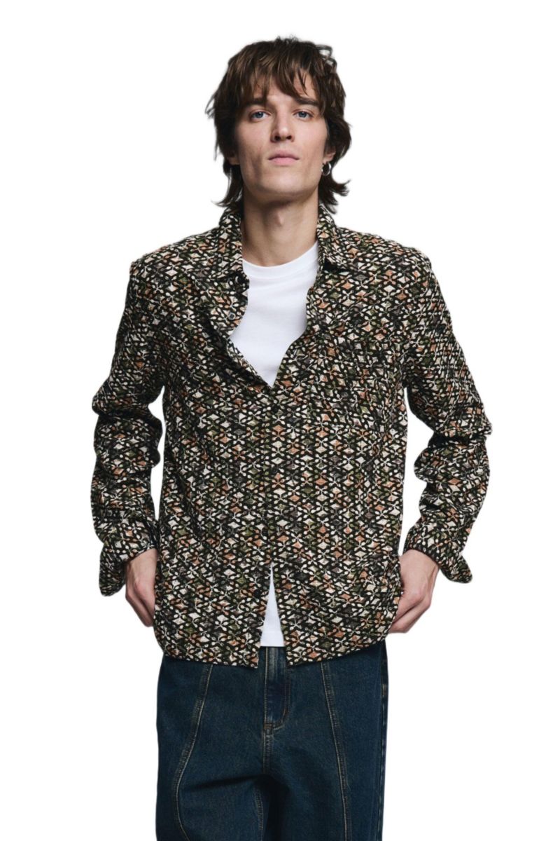 Men's Shirt for men jacquard