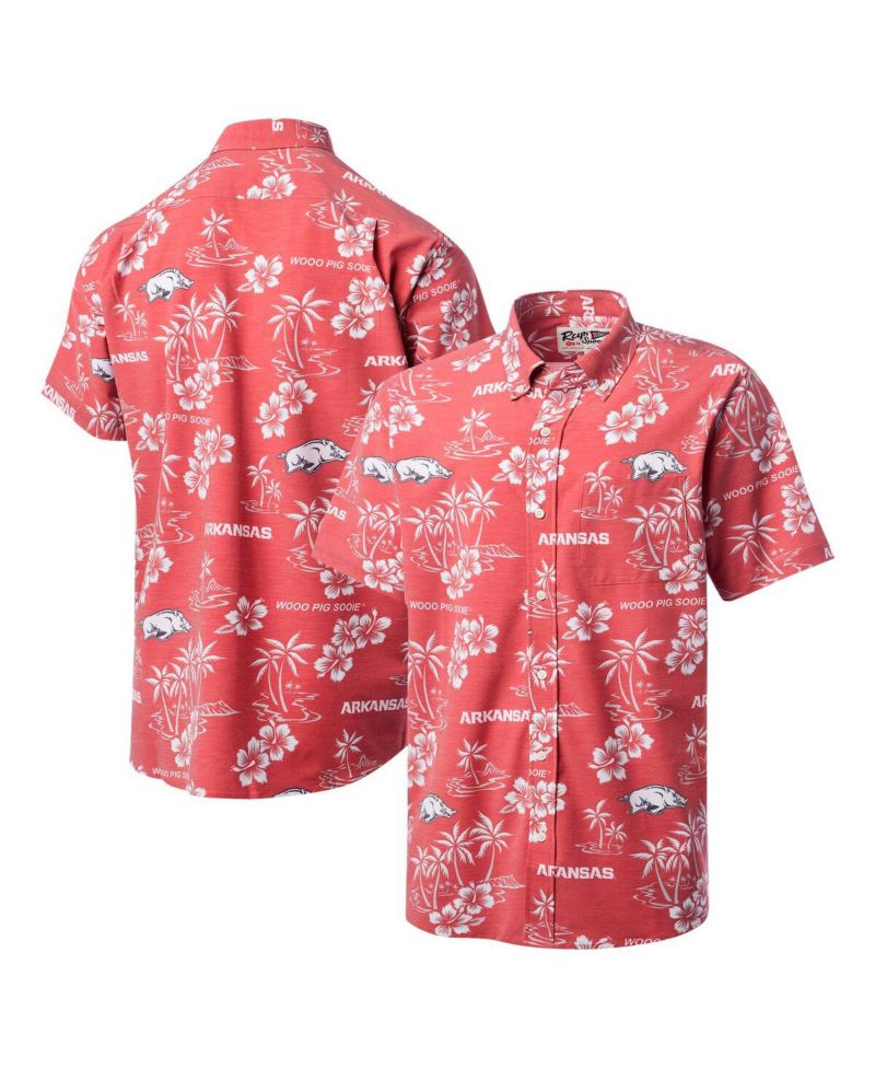 Men's Cardinal Arkansas Razorbacks Classic Button-Up Shirt