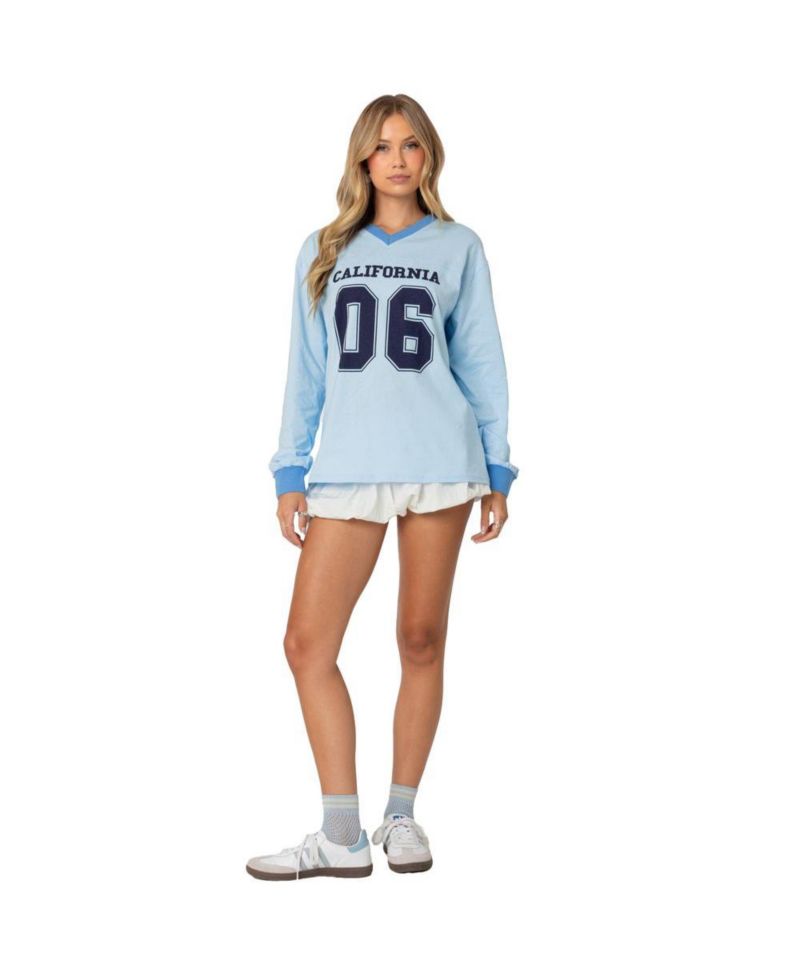 Women's 06 Oversized Long Sleeve T Shirt